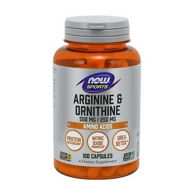 Arginine & Ornithine (100 caps)  