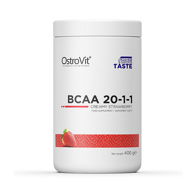 BCAA 20-1-1 (400 g)  Strawberry-cream