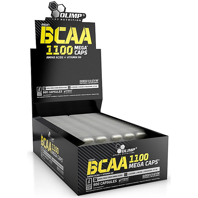 BCAA Mega Caps (900 caps)  