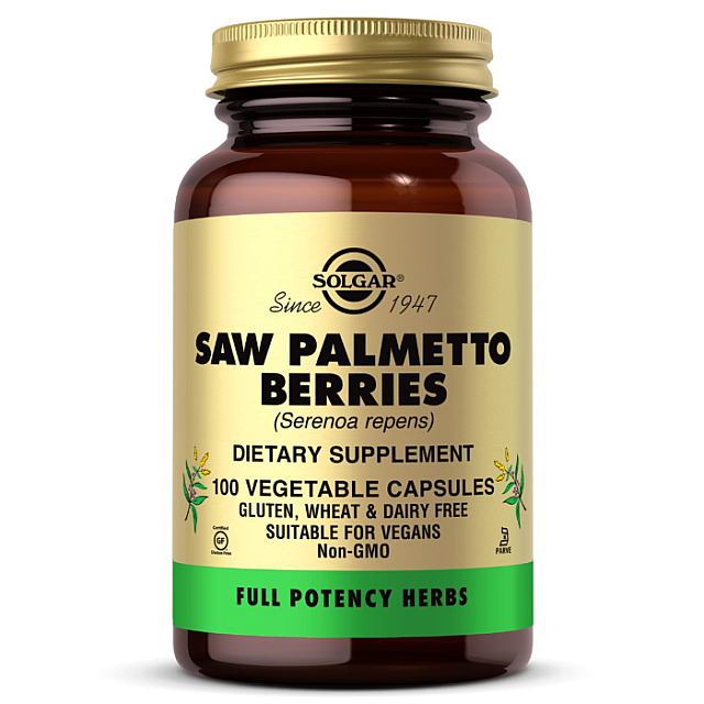 Saw Palmetto Berries (100 veg caps)  