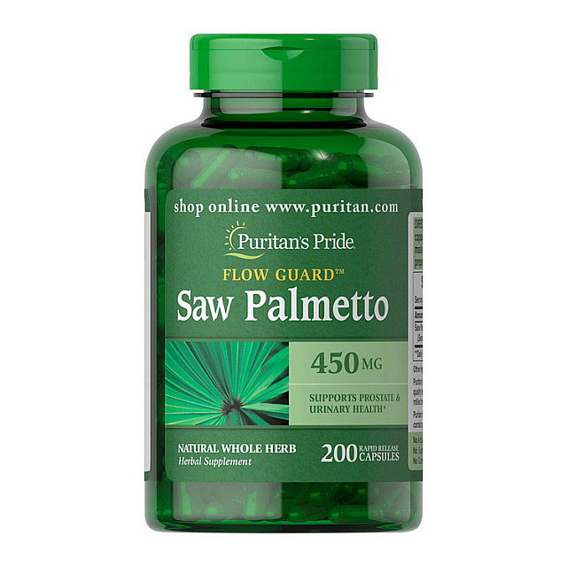 Saw Palmetto 450 mg (200 caps)  