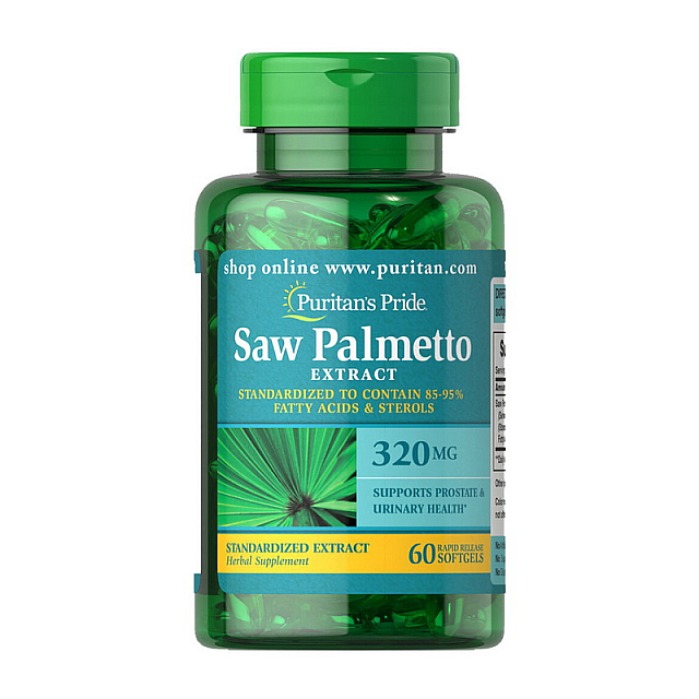 Saw Palmetto Extract 320 mg (60 softgels)  