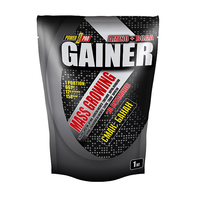 Mass Growing Gainer (1 kg) Banana 