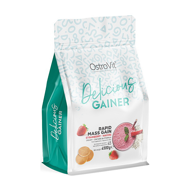 Delicious Gainer Rapid Mass Gain (4,5 kg)  Chocolate-wafers