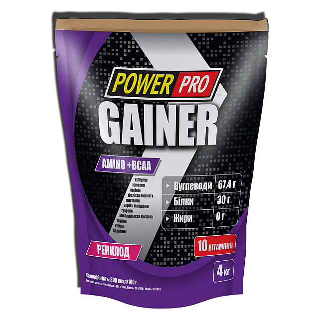 Gainer (4 kg) Reine claude 