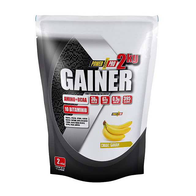 Gainer + Amino + BCAA (2 kg) Banana 