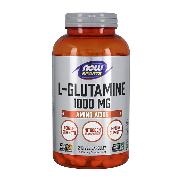 L-Glutamine 1000 mg (240 veg caps)  