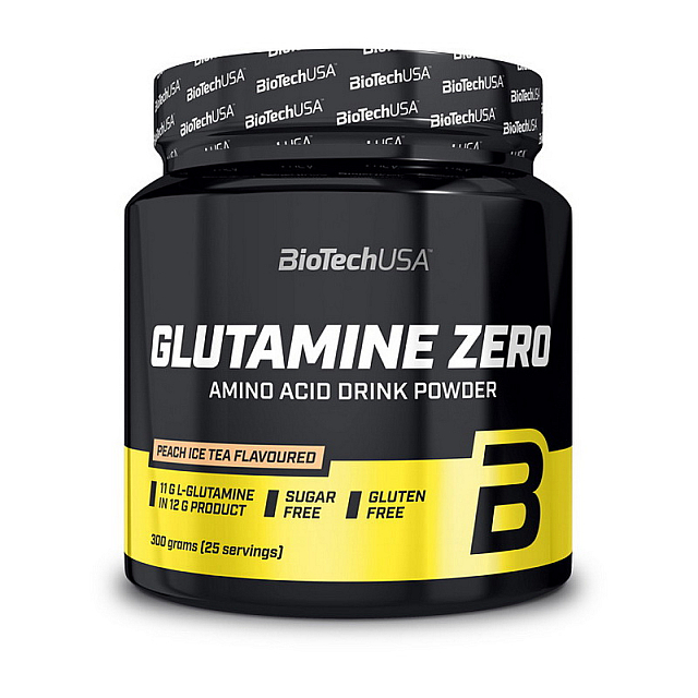 Glutamine Zero (300 g) Peach ice tea 