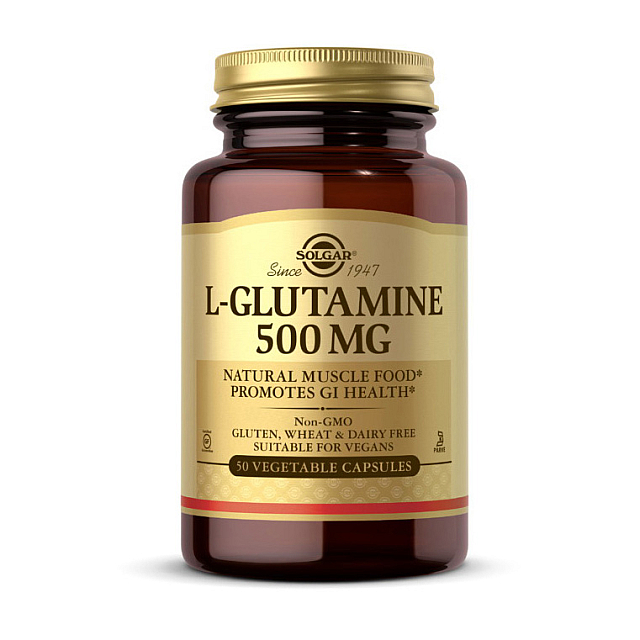 L-Glutamine 500 mg (50 veg caps)  