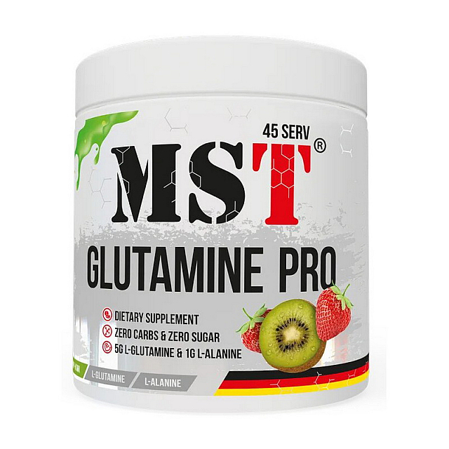 Glutamine Pro zero (315 g)  Strawberry-kiwi