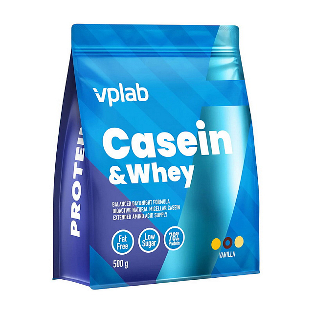 Casein & Whey (500 g)  Vanilla