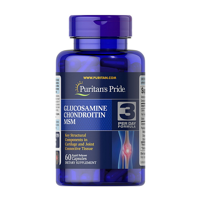 Glucosamine, Chondroitin & MSM (60 caplets)  