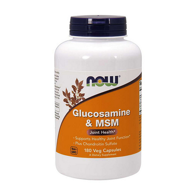 Glucosamine & MSM (180 veg caps)  