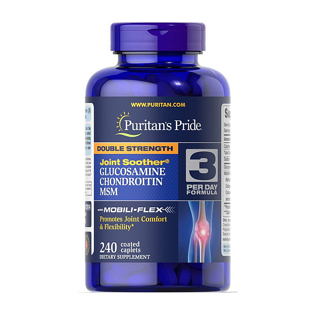 Double Strength Glucosamine, Chondroitin & MSM (240 caps)  