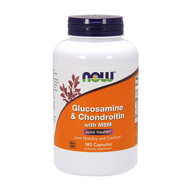 Glucosamine & Chondroitin with MSM (180 caps)  