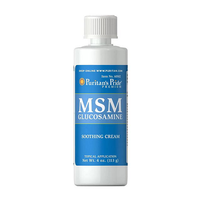 MSM Glucosamine Cream (113 g)  