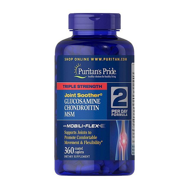 Triple Strength Glucosamine & Chondroitin with MSM (360 caplets)  