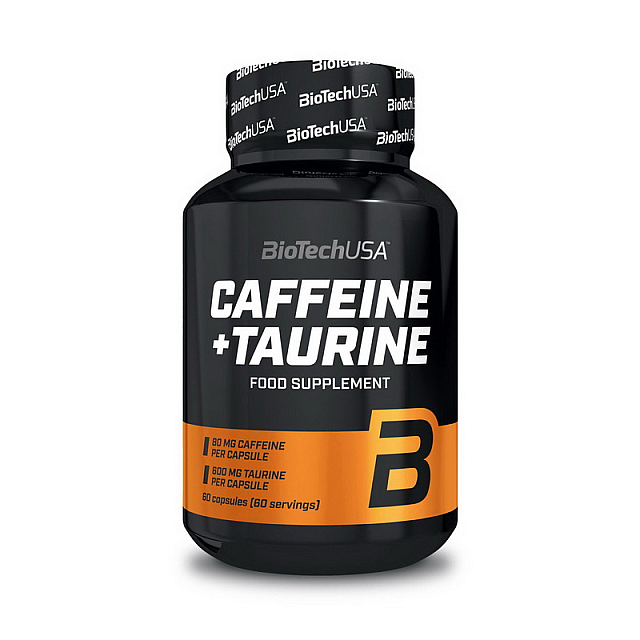 Caffeine + Taurine (60 caps)  