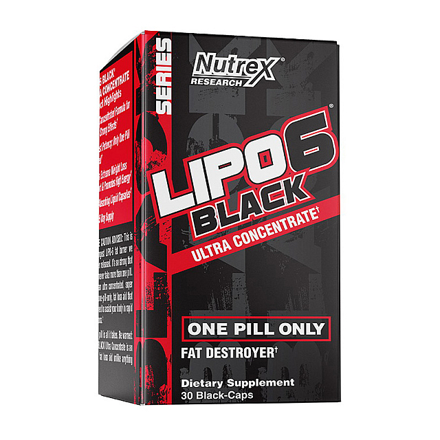 Lipo 6 black Ultra Concentrate (30 black-caps)  