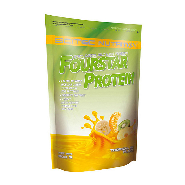 Fourstar Protein (500 g) Strawberry cream 