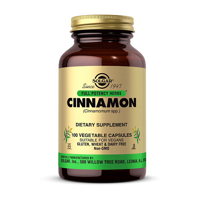 Cinnamon (100 veg caps)  