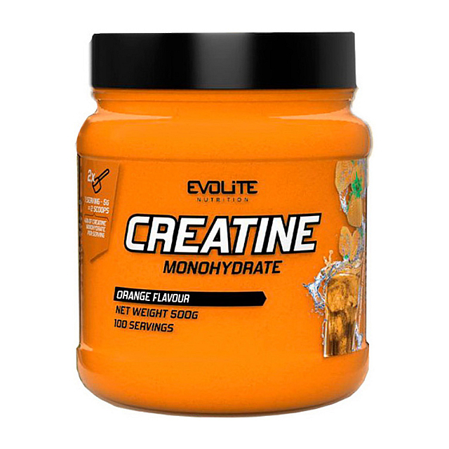 Creatine Monohydrate (500 g) Orange 