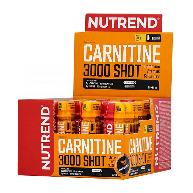 Carnitine 3000 Shot (20*60 ml)  Strawberry