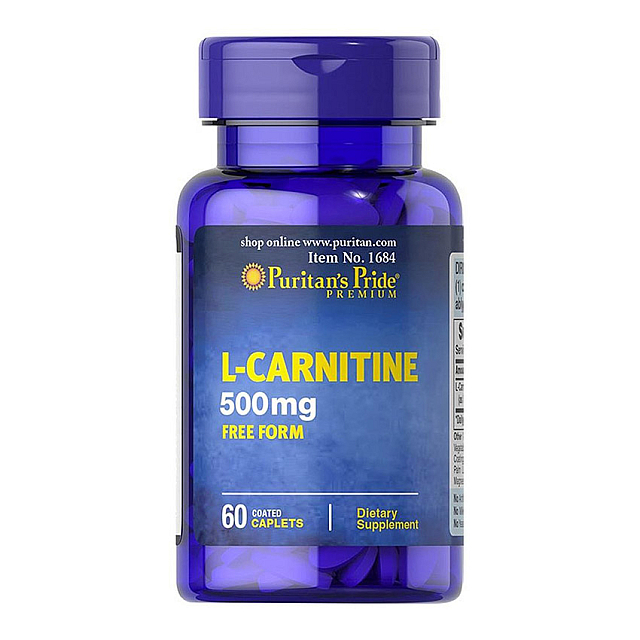 L-Carnitine 500 mg (60 caplets)  