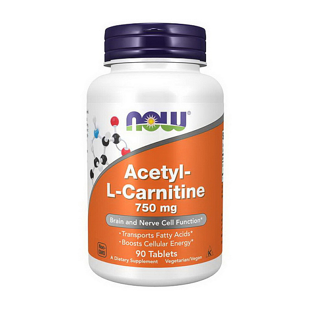 Acetyl-L-Carnitine 750 mg (90 tab)  