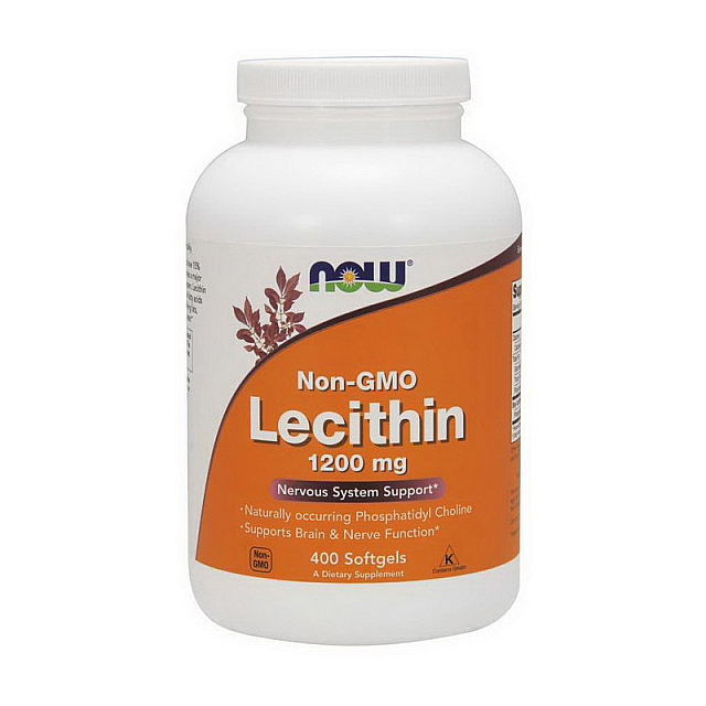 Lecithin 1200 mg Non - GMO (400 softgels)  