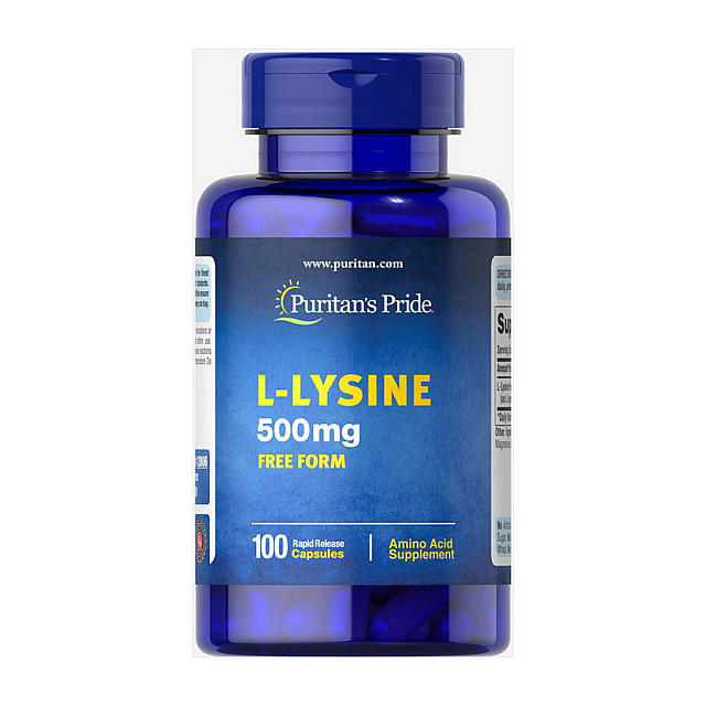 L-Lysine 500 mg (100 caps)  