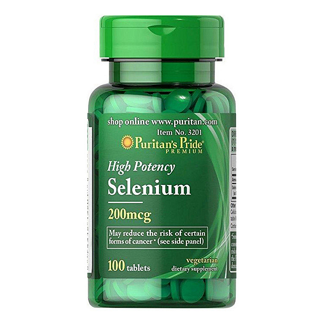 Selenium 200 mcg (100 tablets)  
