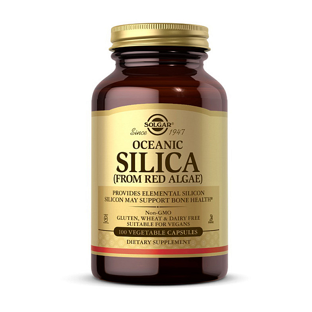 Oceanic Silica (from red algae) (100 veg caps)  