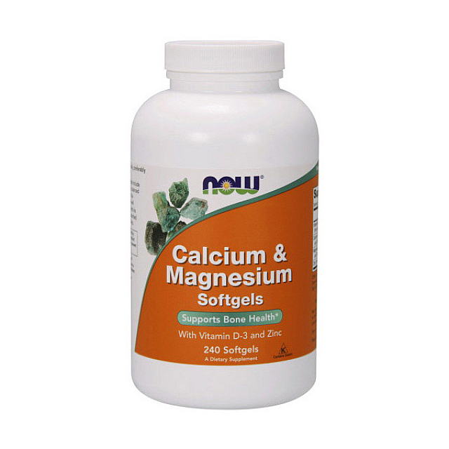 Calcium & Magnesium with vit. D and Zinc (240 softgels)  