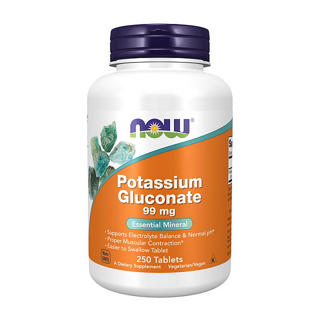 Potassium Gluconate 99 mg (250 tab)  