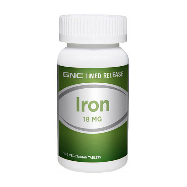 Iron 18 mg (100 veg tab)  