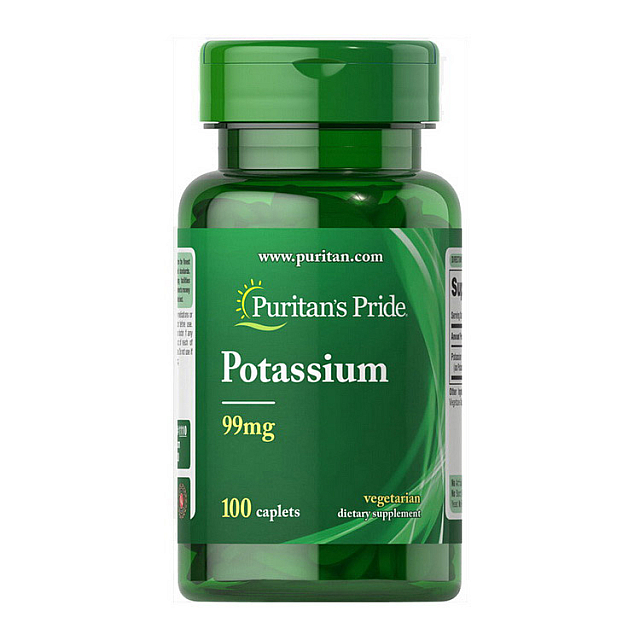 Potassium 99 mg (100 caplets)  