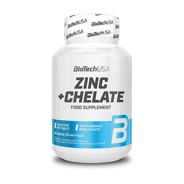 Zinc + Chelate (60 tab)  