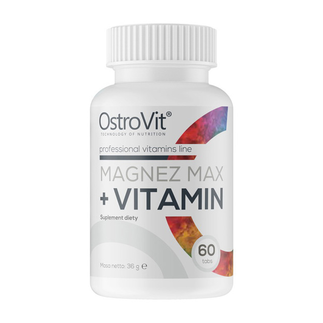 Magnez Max + Vitamin (60 tabs)  