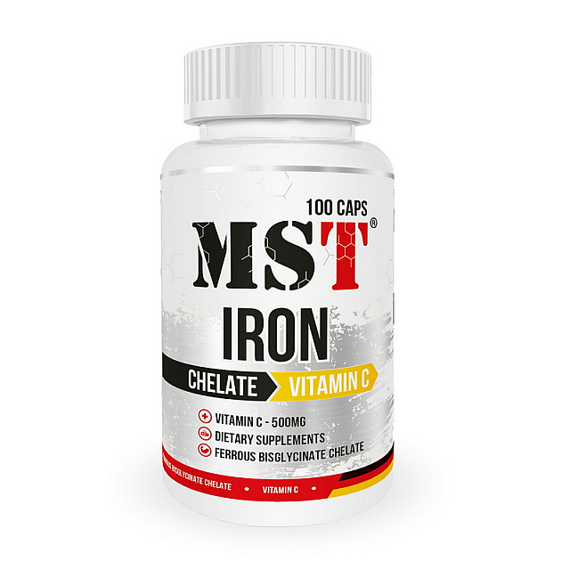 Iron Chelate Vitamin C (100 caps)  