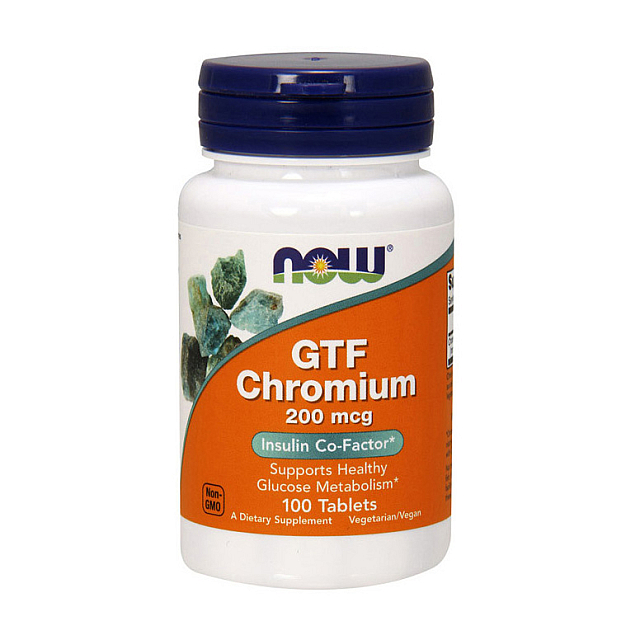 GTF Chromium 200 mcg (100 tab)  