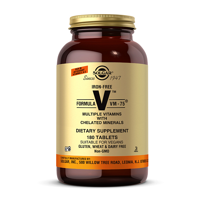 Formula V VM - 75 Iron-Free (180 tab)  