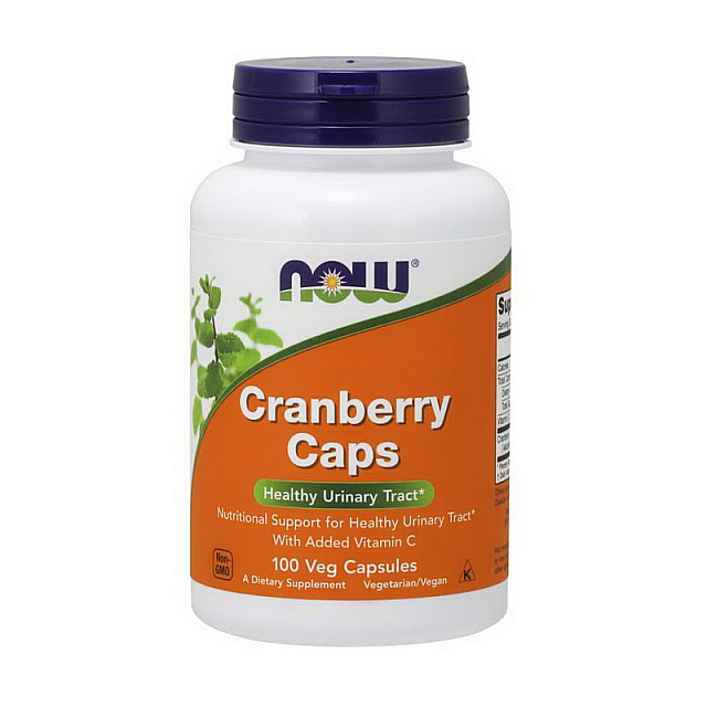Cranberry Caps (100 veg caps)  