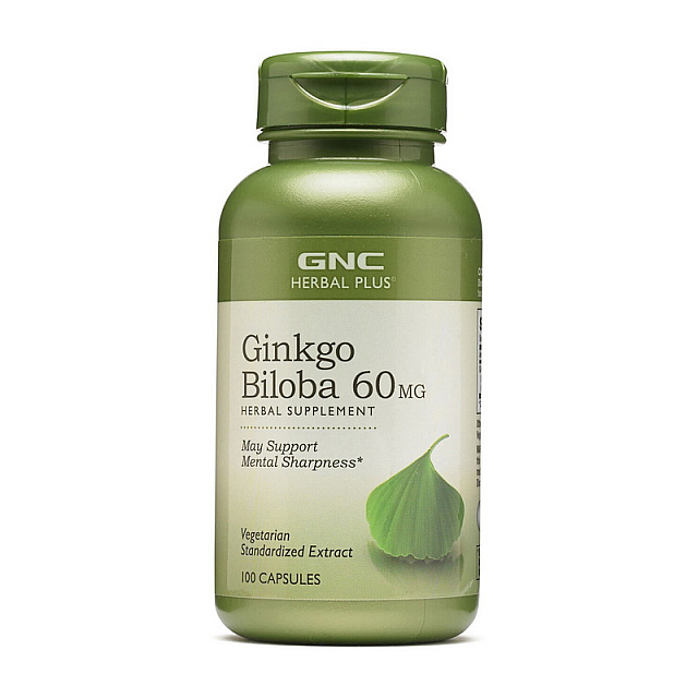 Ginkgo Biloba 60 mg (100 caps)  