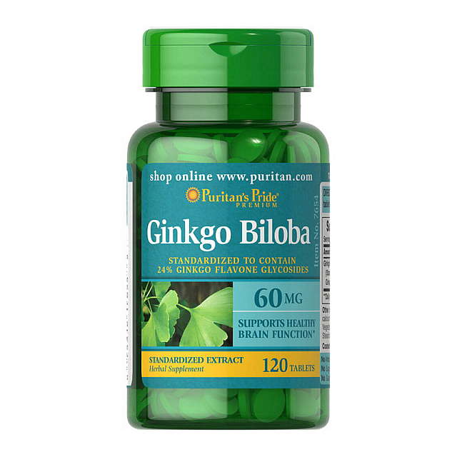 Ginkgo Biloba 60 mg (120 tab)  
