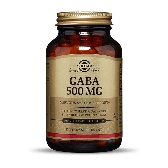 GABA 500 mg (100 veg caps)  