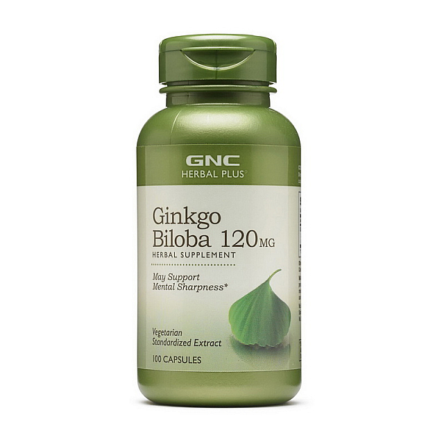 Ginkgo Biloba 120 mg (100 caps)  