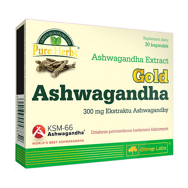 Gold Ashwagandgha 200 mg (30 caps)  