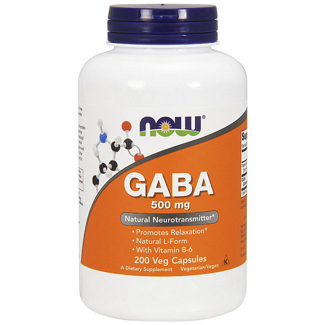 GABA 500 mg (200 veg cap)  