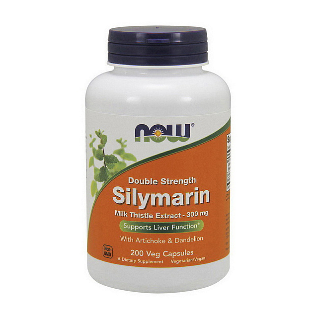 Silymarin 300 mg double strength (200 veg caps)  